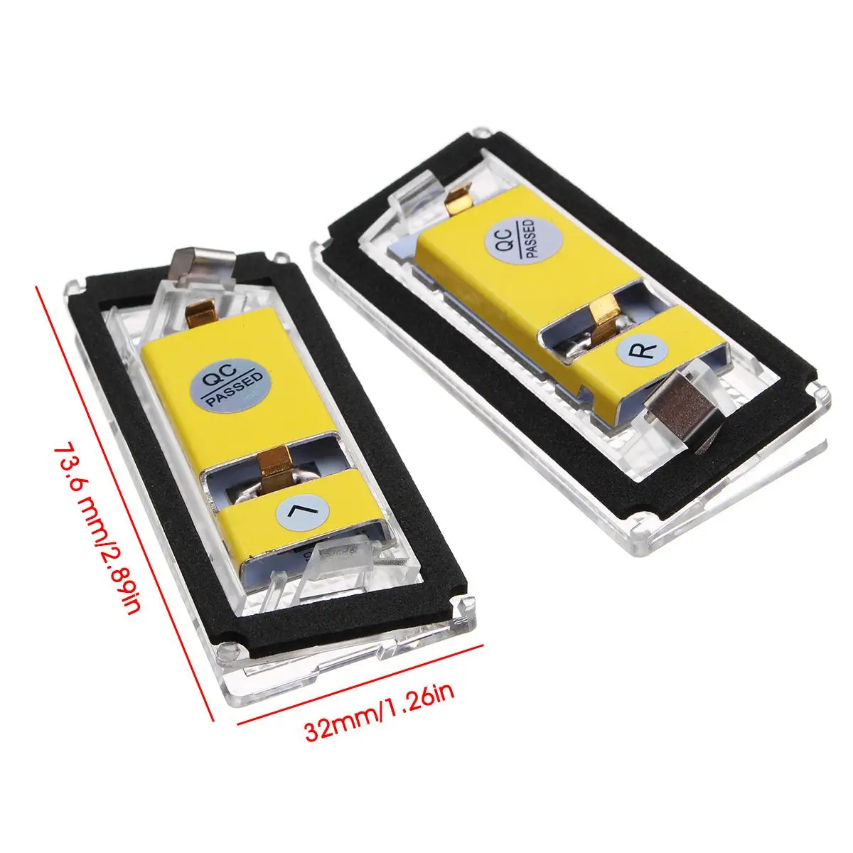 

2pc LED License Number For BMW 3-series E46 1998-2005 3 4 5 Doors Plate Light Lamp