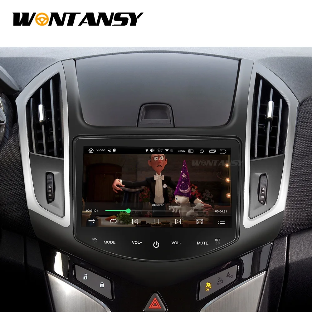 PX30 android 9,0 автомобильный dvd gps плеер для Chevrolet Cruze 2013 с радио gps навигационная поддержка рулевого колеса