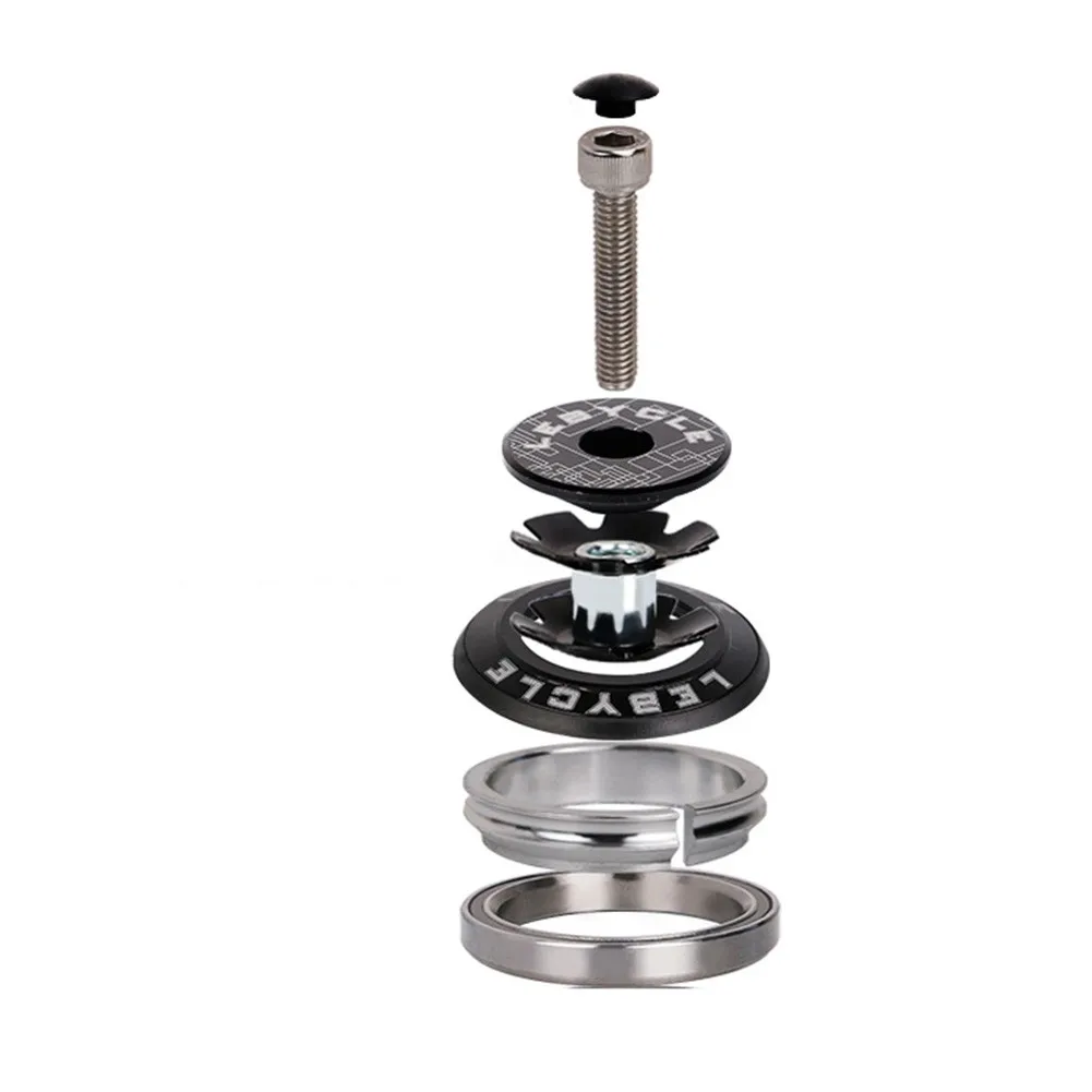 Велосипедная гарнитура MTB 44 мм ZS44 EC44 CNC 1 1/4 "-1 1/4" Прямая рама для конической