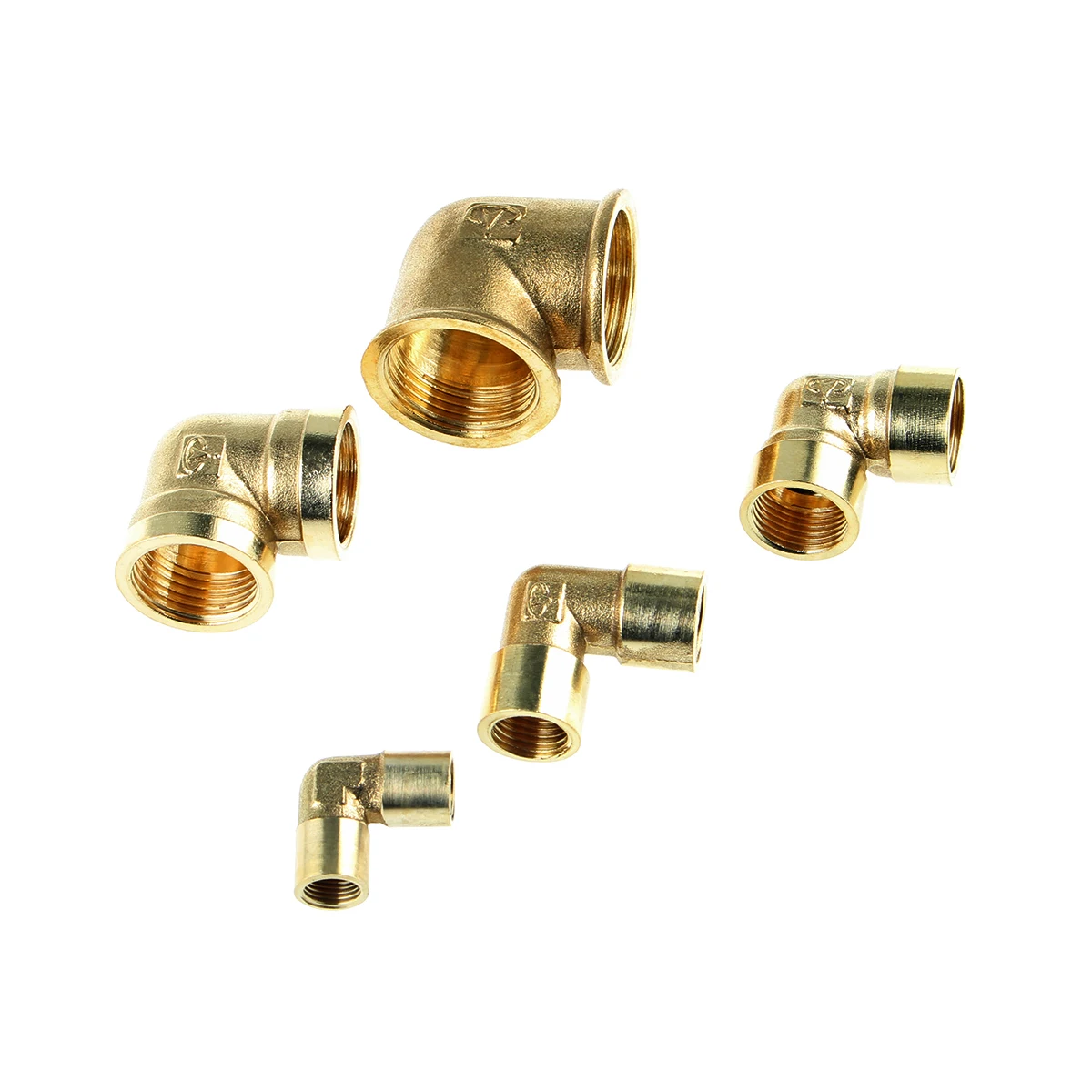 Медный соединитель BSP для воды и воздуха гнездовая x нить 1/8 &quot1/4&quot 3/8 &quot1/2&quot 3/4