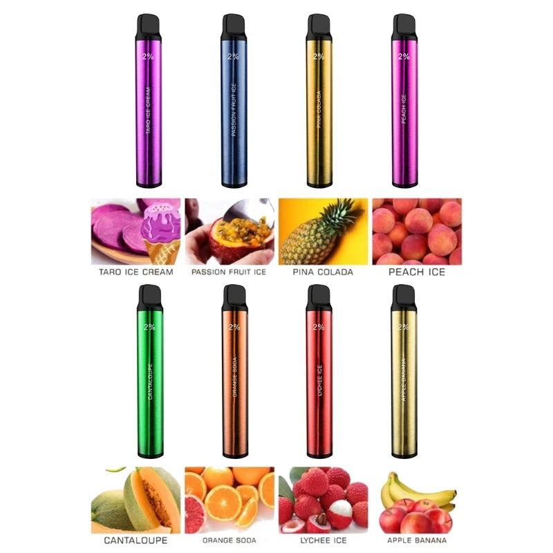 

Fruits Flavor 800 Puffs Disposable Vapor Hookah Electronic Shisha Stick Pen Safe Vaporizer Mini Cigarettes Windproof