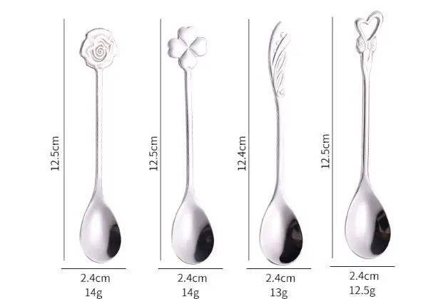 1 шт. 304 нержавеющая сталь кофе мешалка восхитительное розовое ложка в виде сердца