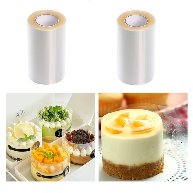 

Acetate Film For Cake Decor Transparent Cake Surround Film Mousse Cake Sheets Surrounding Edge DIY Cake Collar Kitchen Bakeware