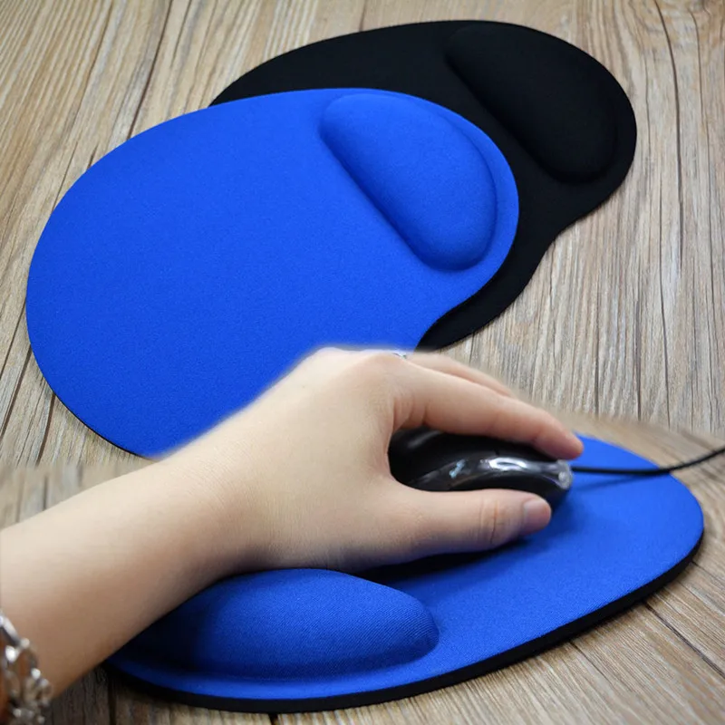 

Feet Shape Mouse Pads Computer Game Creative Monochrome Mouse Pad Color Environmental EVA Wristband Simple Mouse Pad