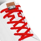 Шнурки магнитные без завязывания 1 пара, эластичные быстросъемные плоские, для кроссовок, унисекс, без завязывания