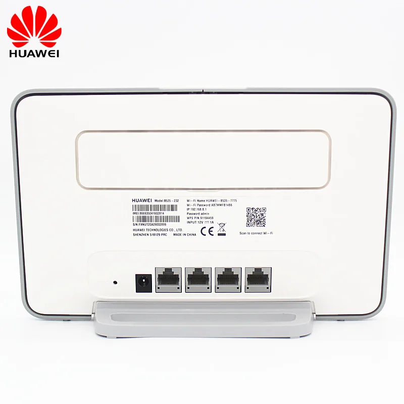 Huawe B535 B535-232 CPE Router 4G LTE 300Mbps Wireless router wifi Support Band LTE: B1 / B3 B7 B8 B20 B28 | Компьютеры и офис