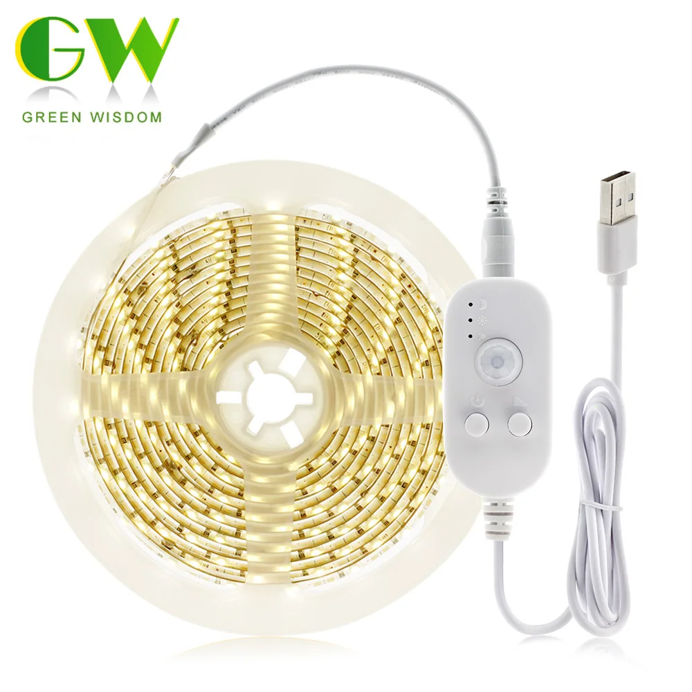 Светодиодная лента для подсветки телевизора кухни спальни 5 в пост.