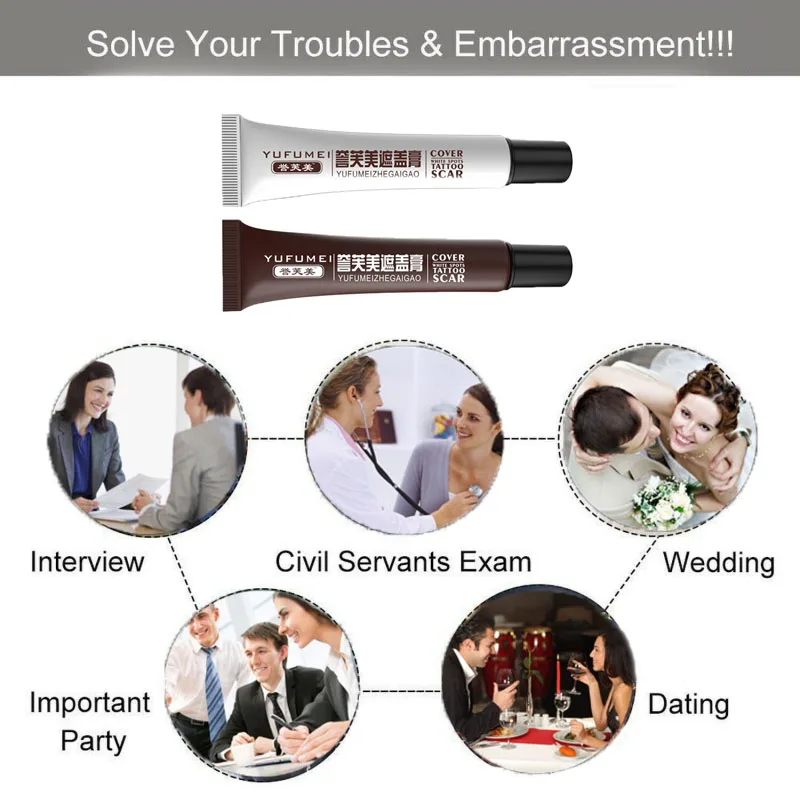 2 шт./компл. консилер для кожи камуфляжный макияжа Маскирующее средство
