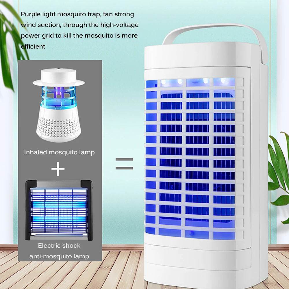 Домашняя лампа для уничтожения комаров 110 В/220 В Электрический светодиодный