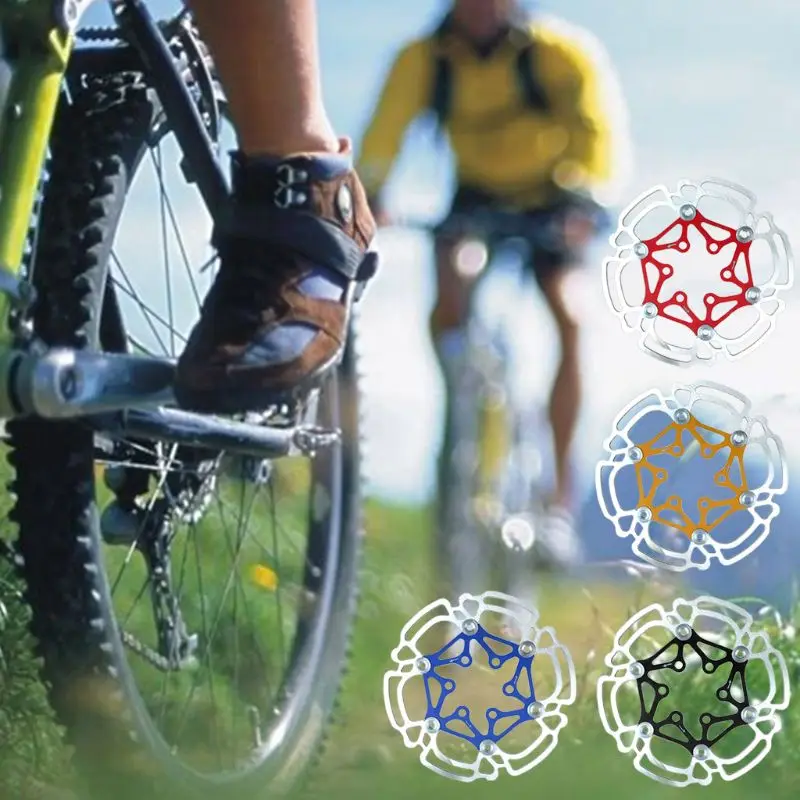 

Bicycle 140mm 6 Bolt Disc Rotor Brake MTB Road Bike Bolts Disc Floating Rotor