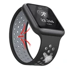 Ремешок силиконовый для Apple Watch 6 Band, эластичный браслет для iWatch Series 456SE, 40 мм 44 мм, Apple watch band 42 мм 38 мм