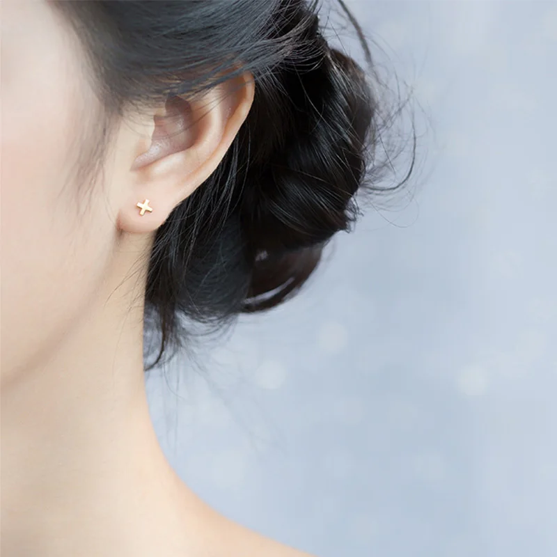 Trustdavis настоящие 925 стерлингового серебра минималистские модные милые