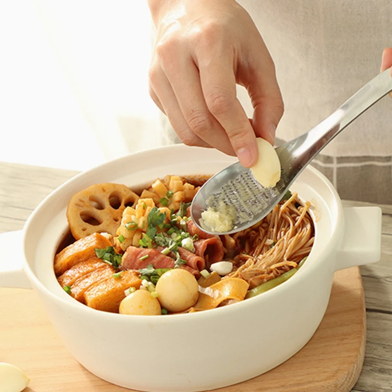 Кухонная практичная ложка из нержавеющей стали Миксер Для лимонов измельчитель