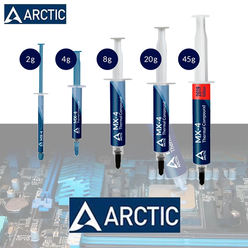 ARCTIC MX 4 2g 4g 20g MX4 процессор процессорный кулер вентилятор охлаждения Термальность