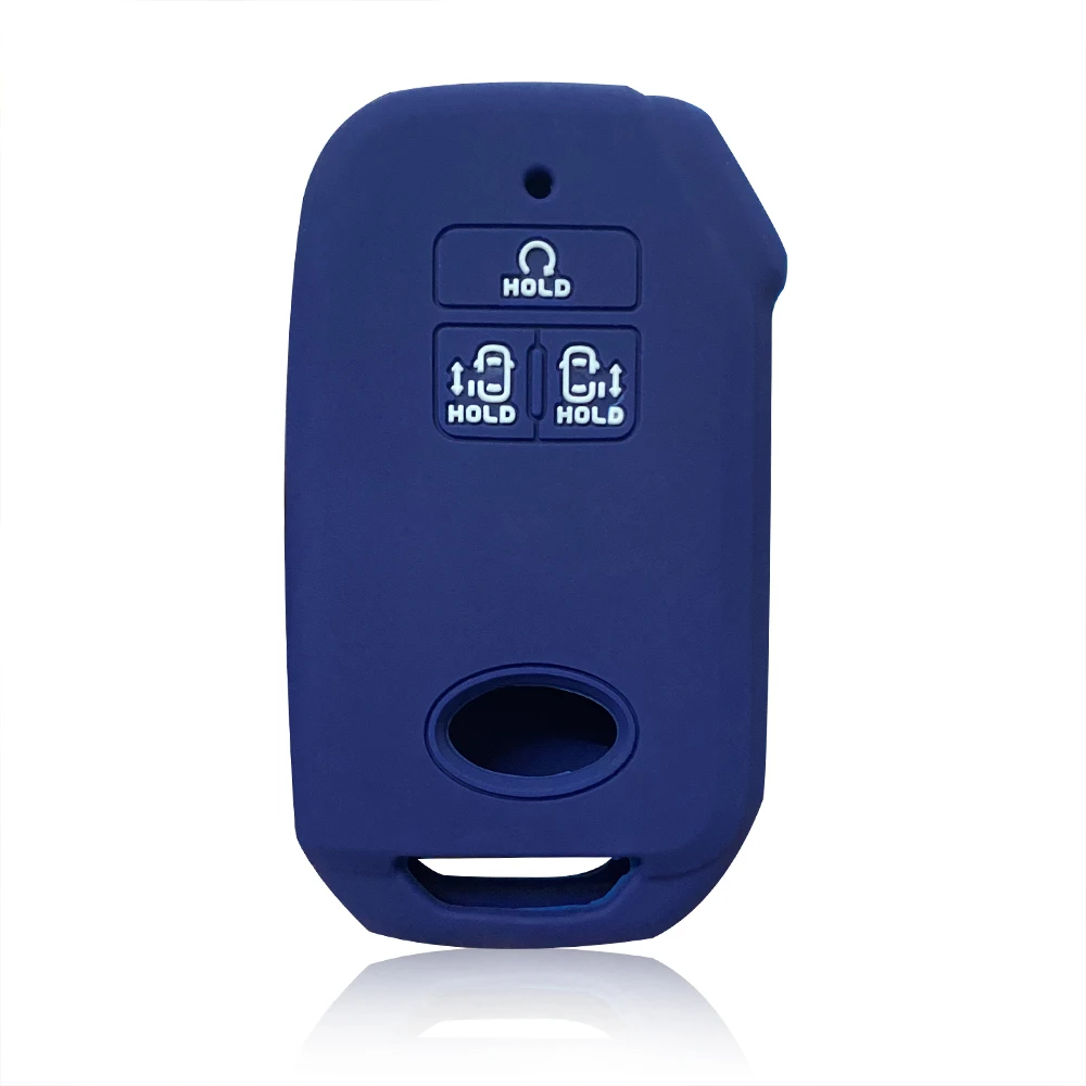 Силиконовый чехол для автомобильного ключа Kia K5 Sportage R Stinger Sorento Cerato брелка Carnival 4