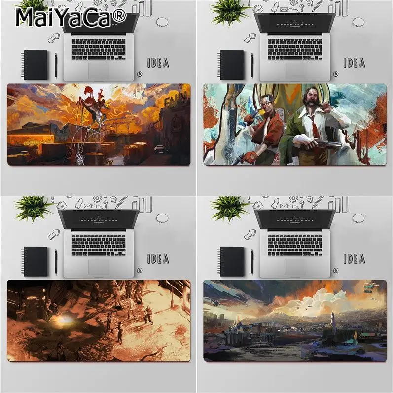 

MaiYaCa Top Quality Disco Elysium Keyboards Mat Rubber Gaming mousepad Desk Mat Free Shipping Large Mouse Pad Keyboards Mat