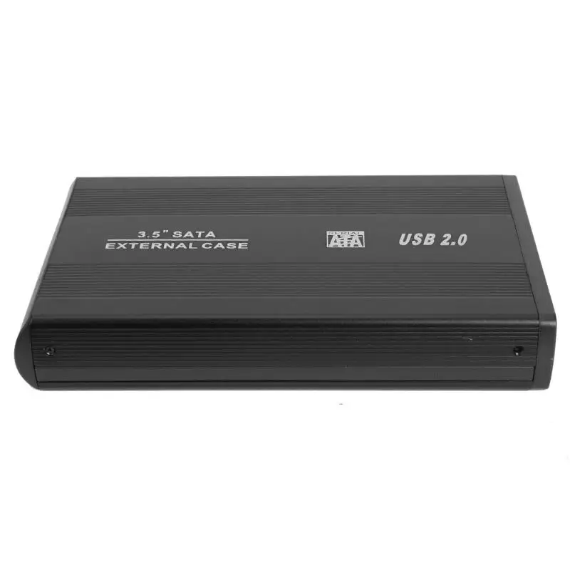 3,5 дюйма HDD чехол USB 2,0 на SATA SSD жесткий диск Корпус 2,5 дюйма USB 3,0 2,0 на SATA адаптер 480 Мбит/с твердотельный жесткий диск коробка
