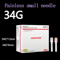 34g medical disposable pricking needle cosmetic micro adjustment operation water light needle syringe small needle