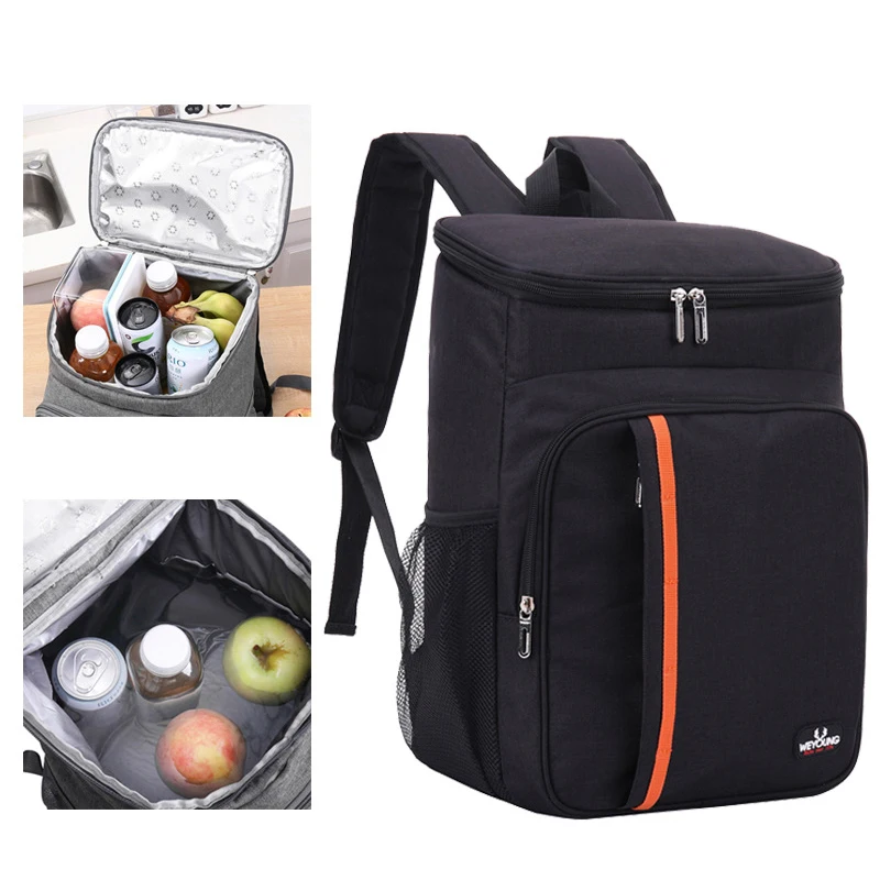 

Mens Large Capacity 18L Thermal Cooler Backpack Outdoor Picnic Beer Bag Waterproof Travel Backpack