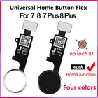 Кнопка Home гибкий кабель для iPhone 6 6s 7 8 Plus 5s универсальная Кнопка возврата назад Меню клавиатура функция возврата вкл. Выкл. Решение