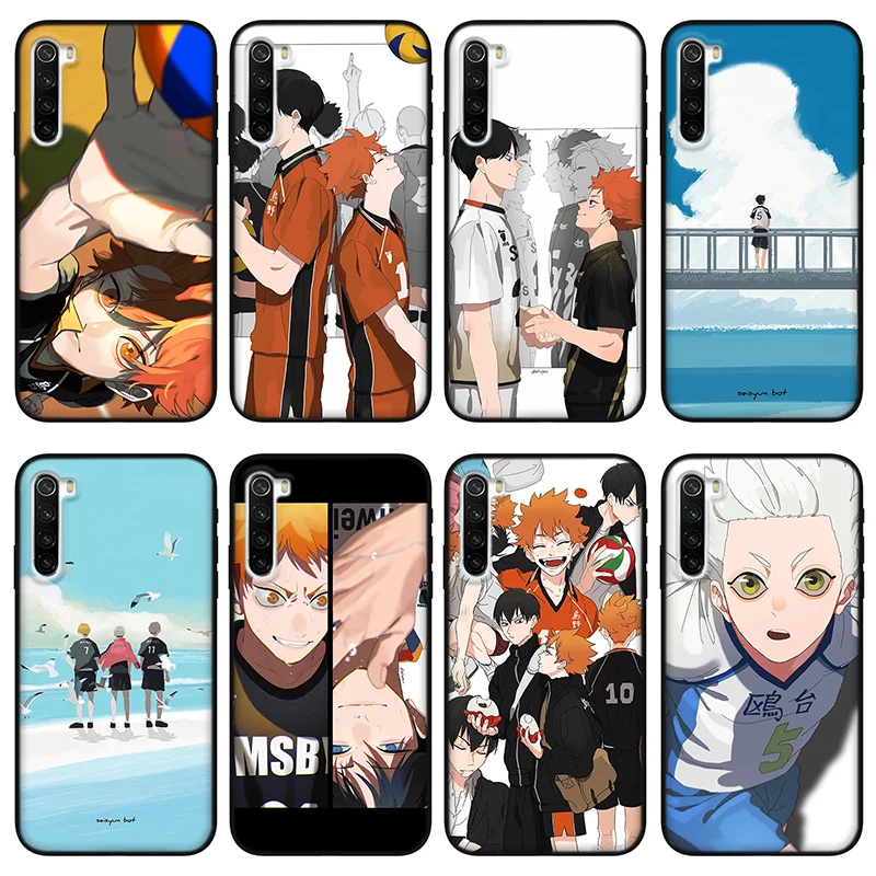 

Cartoon volleyball Black silicone phone case for Samsung Galaxy A70 A50 A30 A20 A10 S 20E A90 A6 A7 A8 A9 J4 J6 Plus 2018