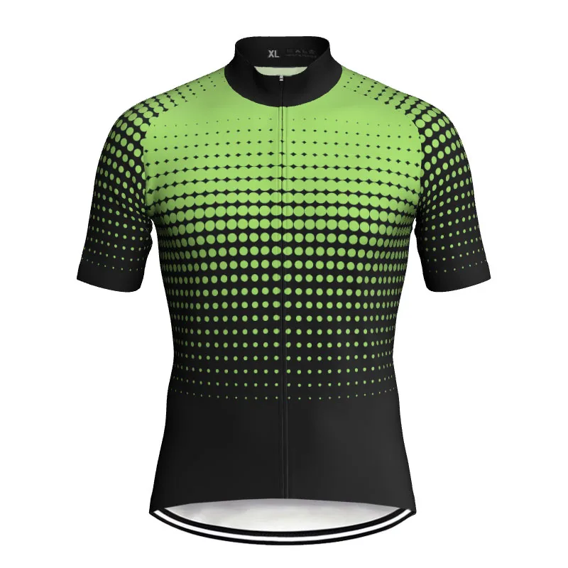 Мужская футболка на короткий рукав для велосипедистов Fashion Men Outdoor Short Sleeve Cycling Jersey Motocross Sweatshirt Off-road Ride Bicycle Wear Sport Top Mtb Polyester Clothes on.