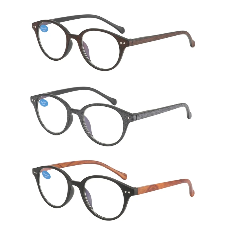 

Синий светильник блокирующие компьютерные очки для чтения гибкая дальнозоркостью с защитой от УФ лучей, круглые очки