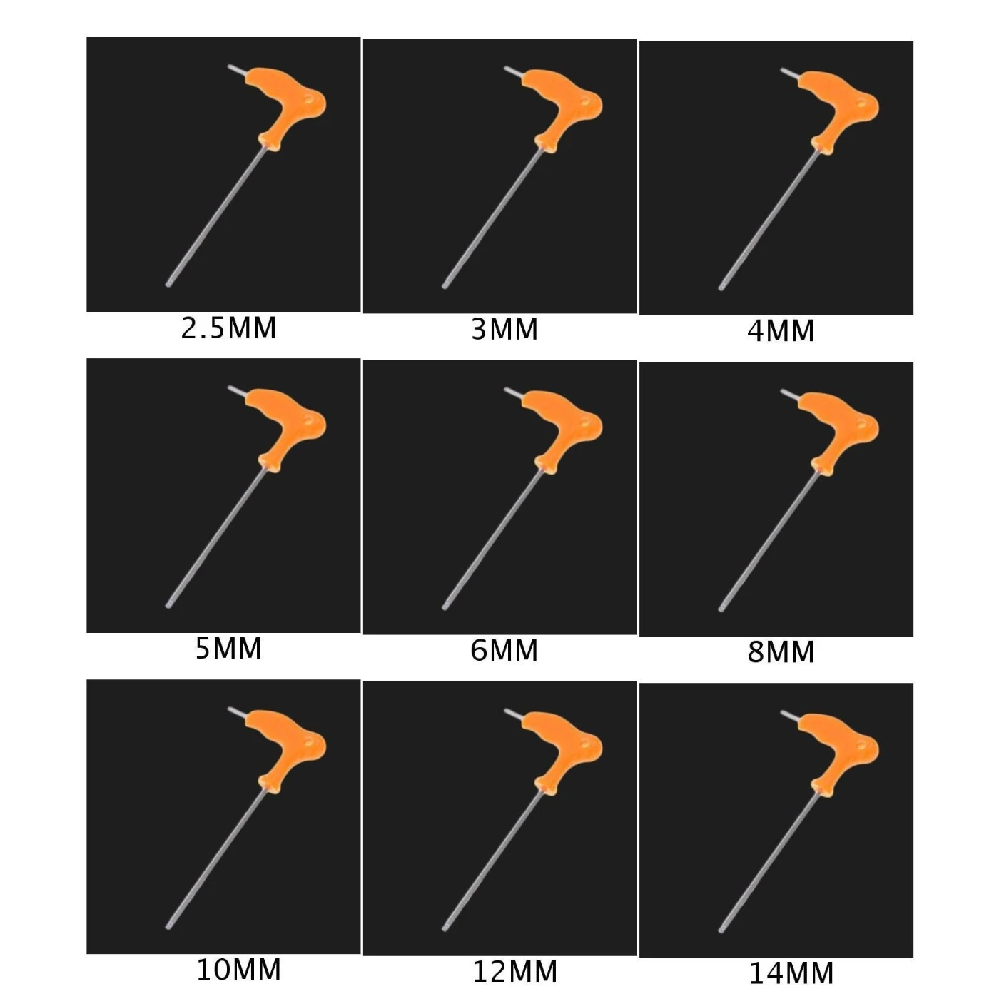 Ключ с Т-образной ручкой шестигранный ключ Reach Allen 2 5 мм ~ 14 набор | Инструменты