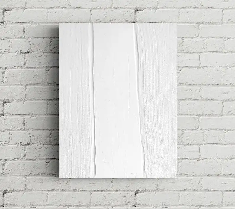 

Белая текстура, настенное искусство, очень большой холст, настенное искусство, минималистичный абстрактный холст, большое настенное искусс...