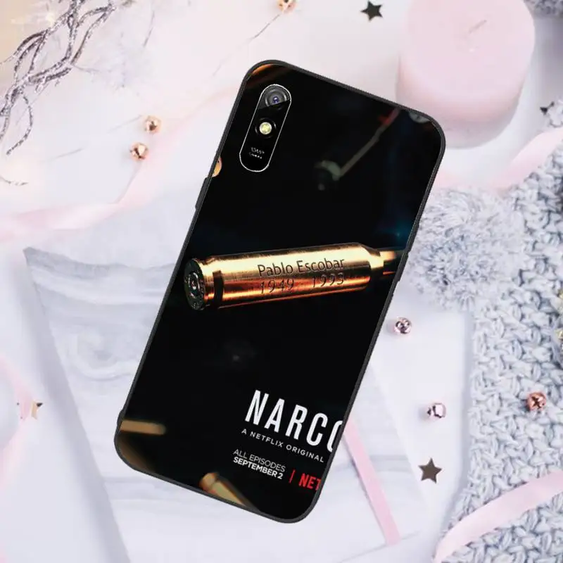 

Narcos Phone Cases For Xiaomi Mi Redmi Note 7 8 9 pro 8T 9T 9S 9A 10 Lite pro