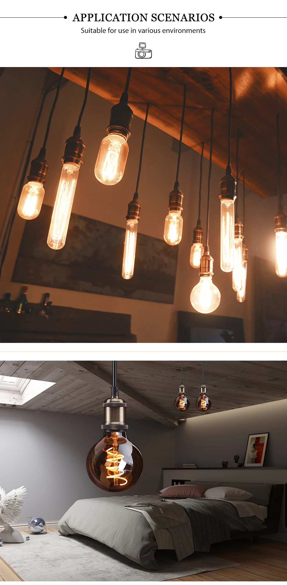 KARWEN винтажный держатель лампы edison E27 винтовая лампа база 110 В 220 В алюминиевая световая розетка промышленная Ретро фурнитура держатель лампы подвесной светильник