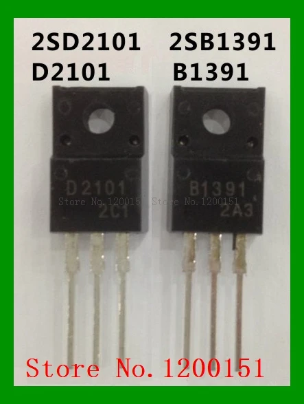 Пара = 2 шт./лот 2SD2101 2SB1391 D2101 B1391 TO220F | Электронные компоненты и принадлежности