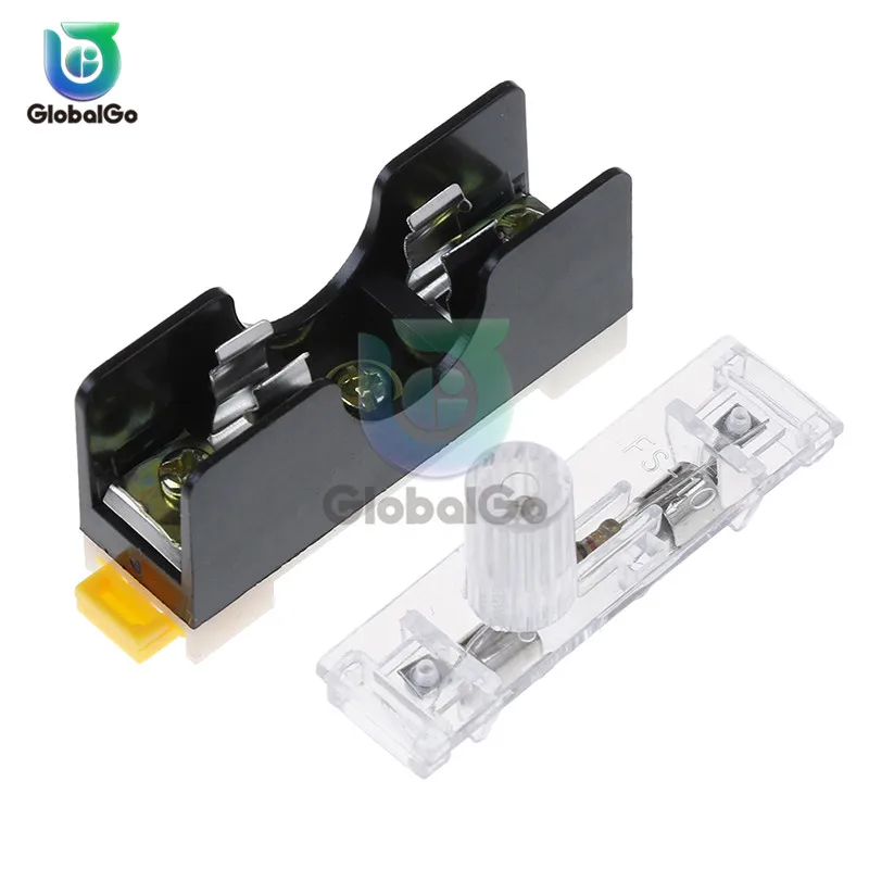 FS10110A предохранитель с индикатором света на din-рейке предохранитель 6*30 мм