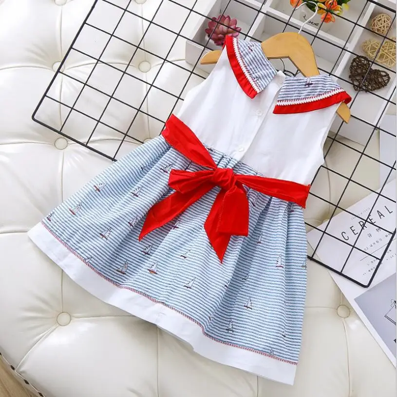 2020 летнее платье для девочек оптовая продажа хлопковые платья принцессы с