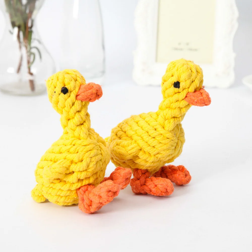 Хлопковая веревка для собак и кошек агрессивные жевательные веревки жевания