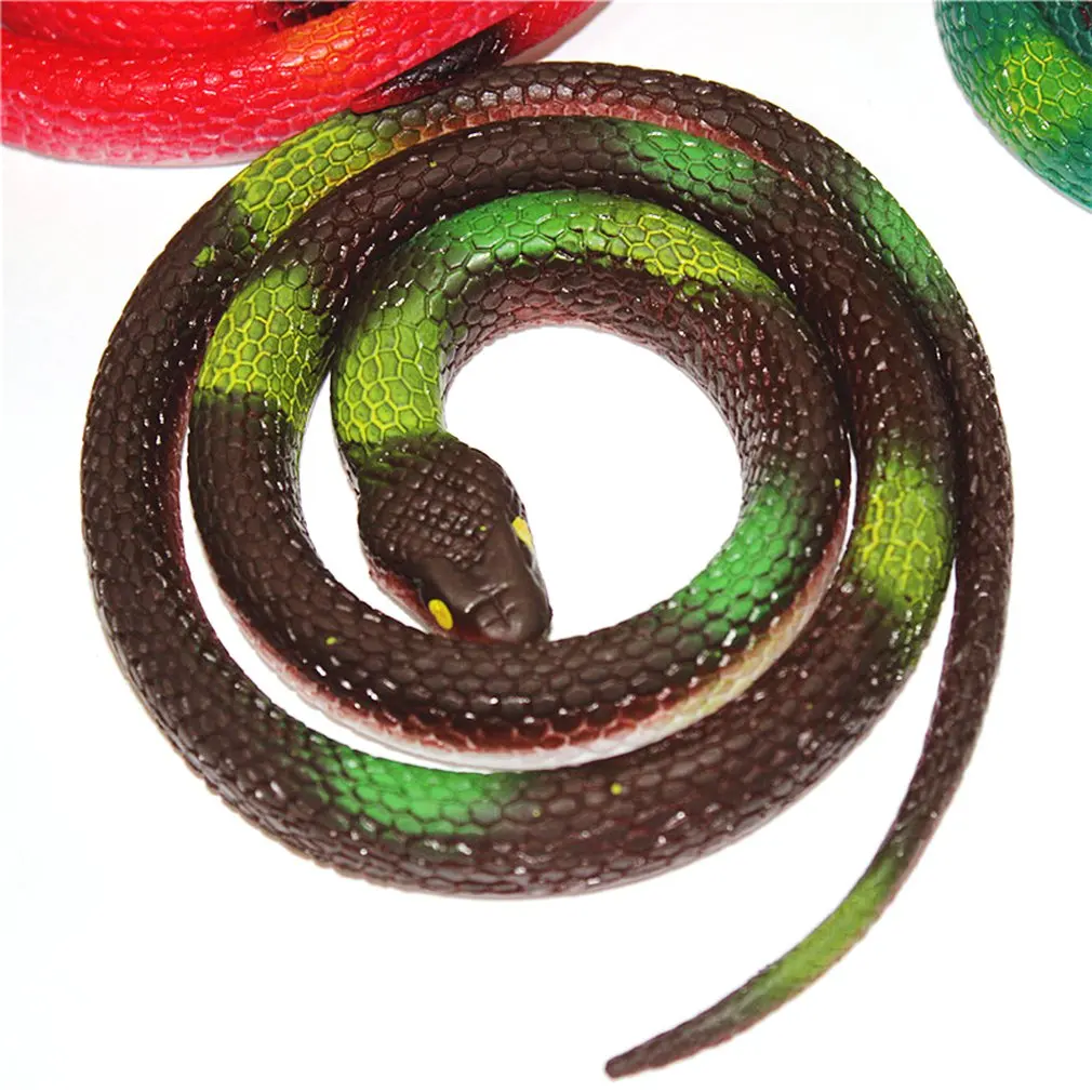 Моделирование резиновая змея моделирование круглая голова Кобра хитрое высокое