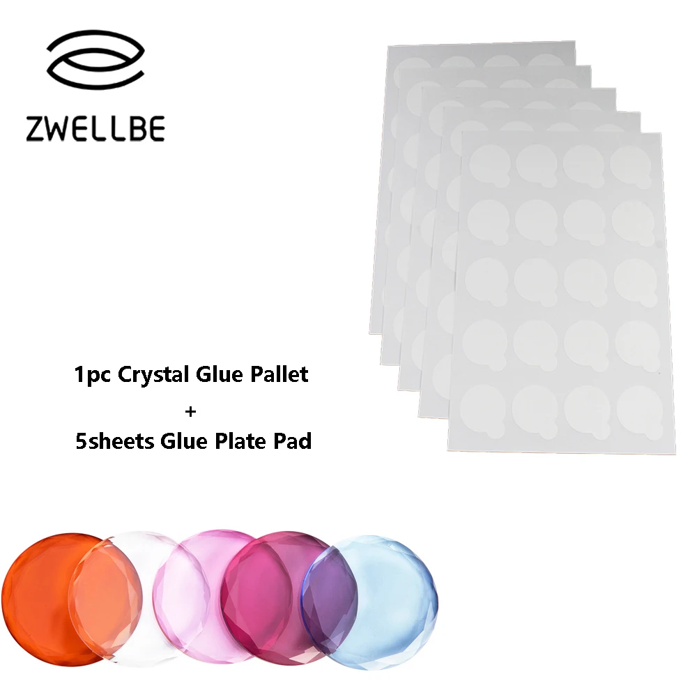 Клей подставка для наращивания ресниц с 5 листами|Накладные ресницы| |