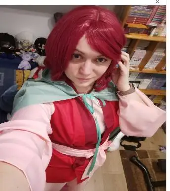 Аниме Akatsuki no Yona принцесса Рассвет платье принцессы накидка для женщин брикет