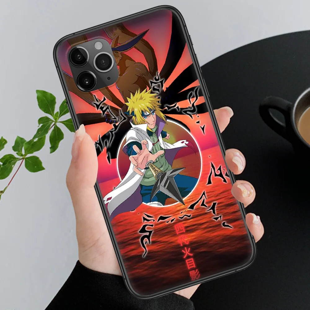 

Namikaze Minato Anime Phone Case Cover Hull For iphone 5 5s se 2 6 6s 7 8 12 mini plus X XS XR 11 PRO MAX black trend coque