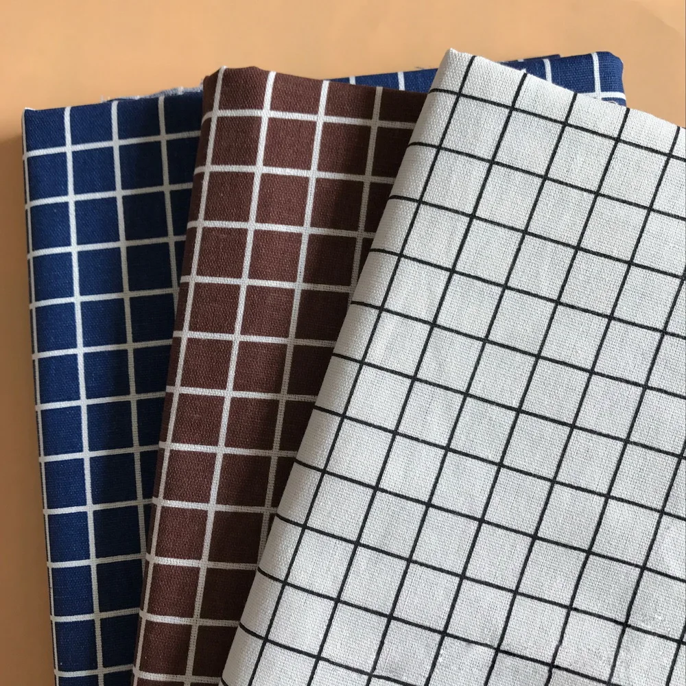 3 цвета маленькая искусственная ткань из хлопка и льна с принтом в скандинавском