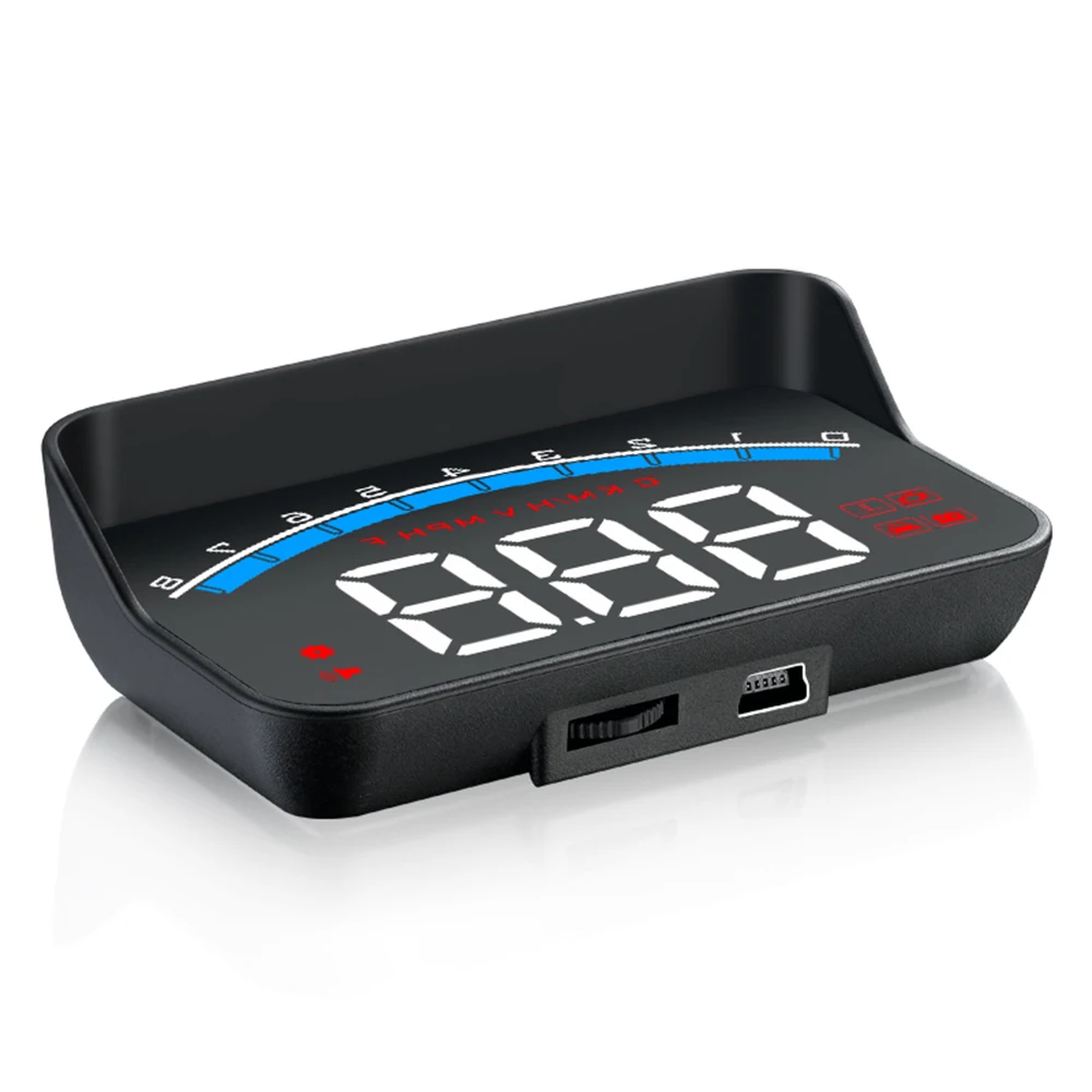 M6S автомобильный HUD ODB II GPS измеритель скорости Тахометр скорость/Температура
