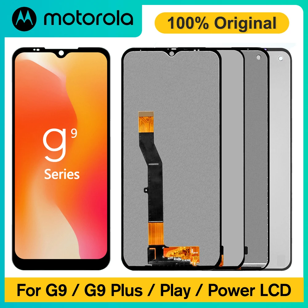 Оригинальный ЖК-дисплей для Motorola Moto G9 G9Plus мощность Xt2091-4 G9Play сменный сенсорный