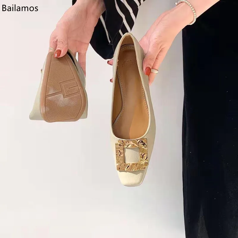

Bailamos Women Flats Shoes Cryatal Shoes Flat Slip On Loafers Plus Party Shoes ballet luxury