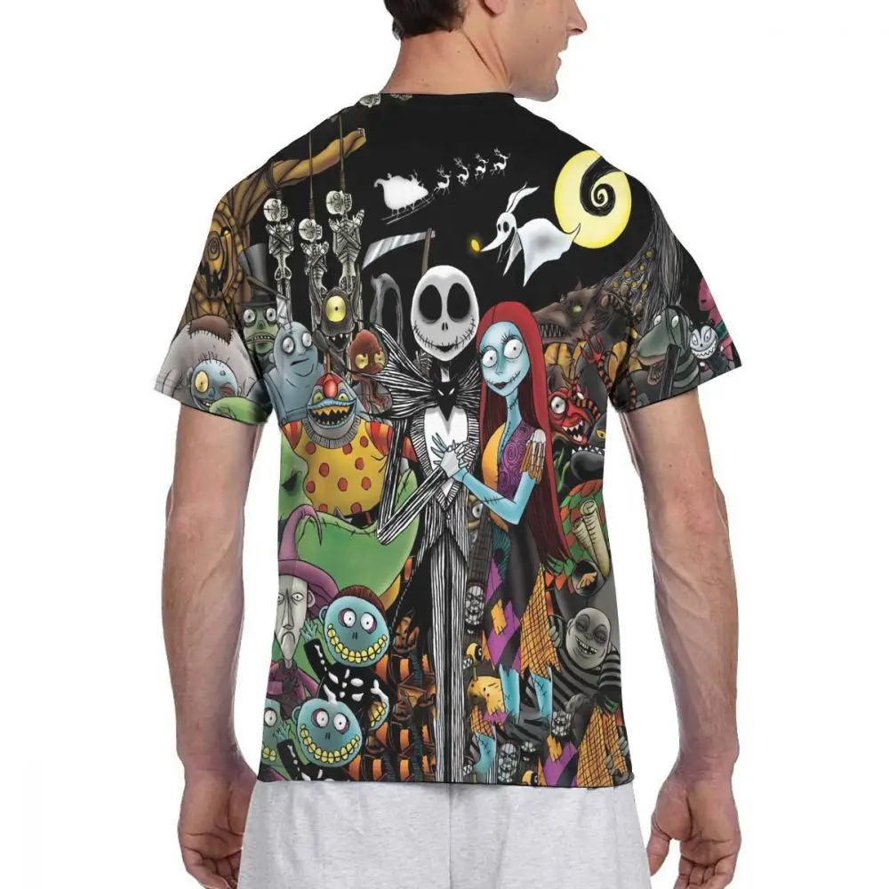 

Jack Skellington Men's Basic Short Sleeve T-Shirt