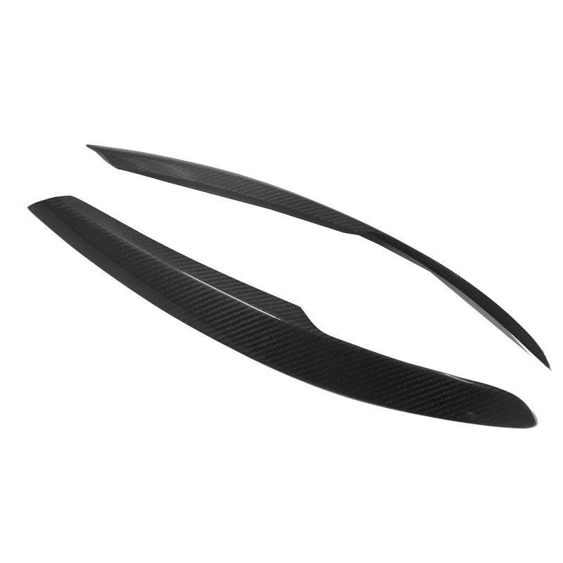 for Polo 2011-2018 Carbon Fiber Headlights Eyebrow Eyelid Trim Cover Sticker Refitting Car Styling | Автомобили и мотоциклы