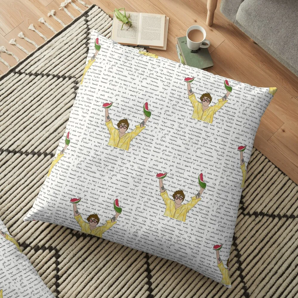 

Harry Styles Stitching Butterfly Printed Decorative Cushion Sofa Cover Pillow Pillowcase Decorations For Home Decor Pillow Cover