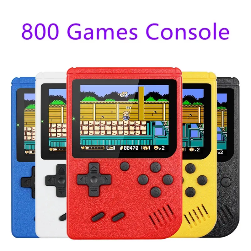 

Консоль игровая карманная портативная, 3,0 дюйма, 800 в 1