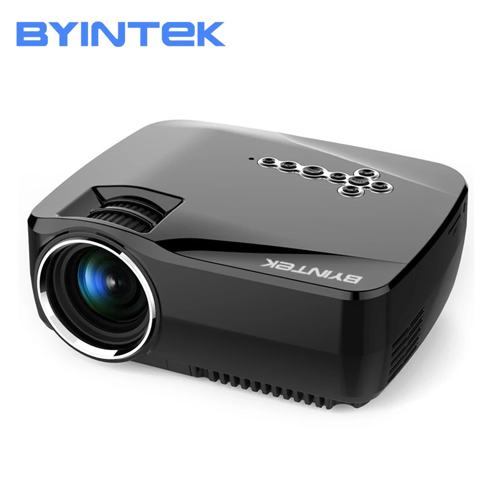 Смарт проектор BYINTEK C600UP Встроенный Android wifi и Bluetooth домашний кинотеатр Видео