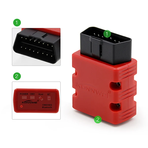ELM327 V1.5 OBD2 сканер Bluetooth/wifi PIC18F25K80 автомобильный диагностический инструмент для