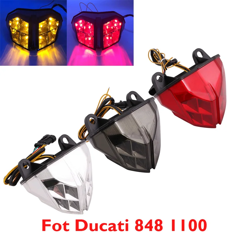 Мотоцикл светодиодный фонарь светильник мото задний стоп сигнал Стоп поворота